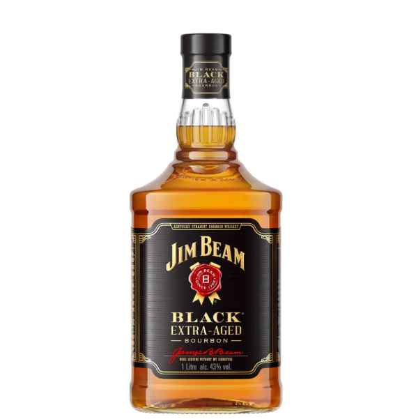 jim_beam_black_caskwhiskytime Whisky Jim Beam Bourbon Black 1L - Imagem 1