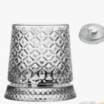 Copo Giratório 360° em Cristal para Whisky